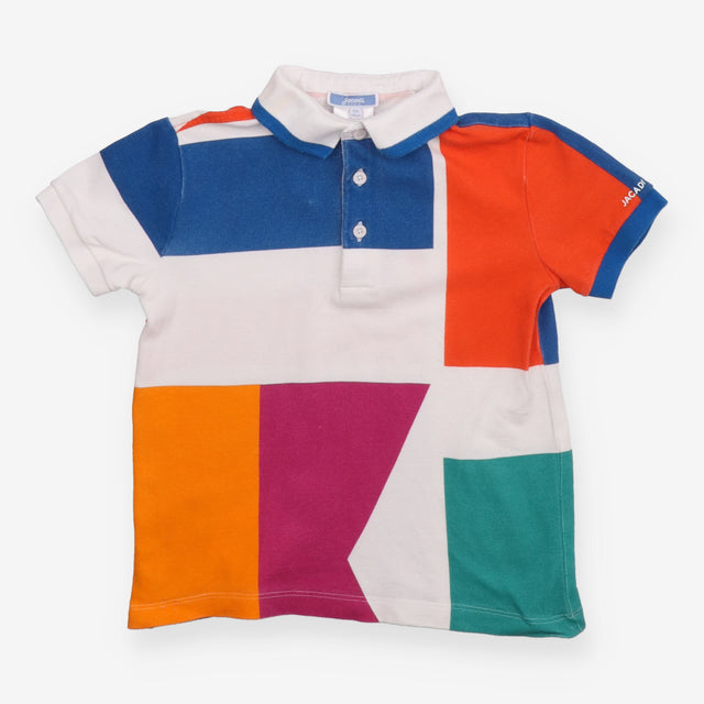 Polo Shirt Colourful Abstract