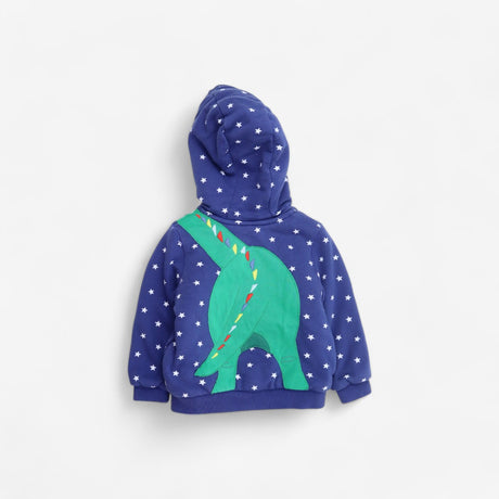 Blue Star Dino Zip Fleece