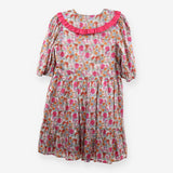 Bertie Mini Dress Smock Collar Cotton Dress