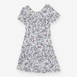Floral maternity midi dress