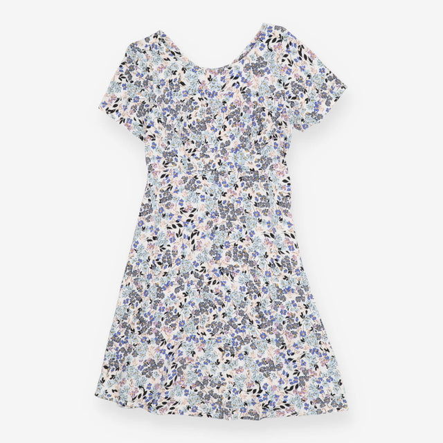Floral maternity midi dress
