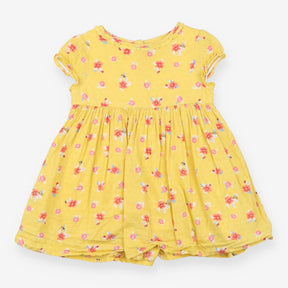 Dress Yellow Short Sleeve Bees