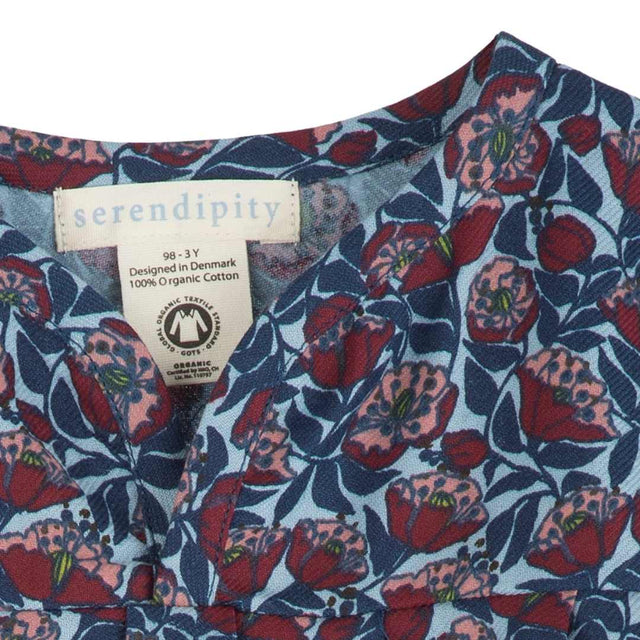 Paeonia brushed blouse