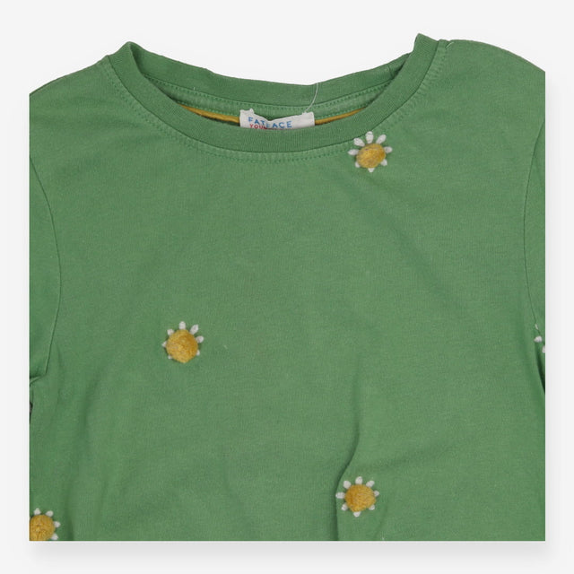 Green Long Sleeve with Sunshines