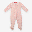 Pink fairy collared sleepsuit