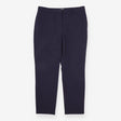 Whistles Trousers Navy Tailored Ankle Tapered Smar