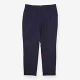 Whistles Trousers Navy Tailored Ankle Tapered Smar