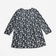 Dress Woven Grey Geo Print