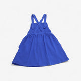 Dress Blue Pinafore with Applique Santa Penguin an