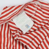 Dress Red Striped with Pockets