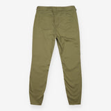 Jeggings Olive Green Slim Leg Stretch Trousers