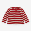 T-shirt long sleeves red and white stripe