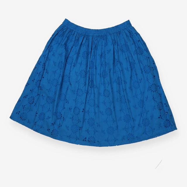 Skirt Blue Broderie Anglaise
