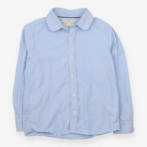 Shirt Blue and White fine stripe