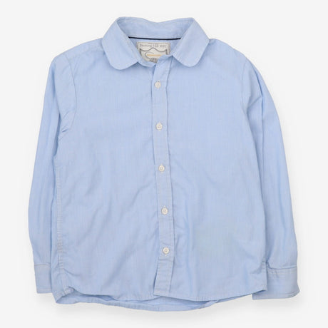 Shirt Blue and White fine stripe