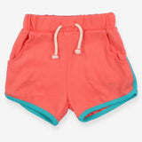 Coral Jersey Shorts