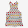 Pinafore Dress Grey with Yellow, Red and Blue Umbr