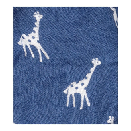 Blue Giraffe Dress with Bloomers