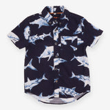 Shirt navy blue SS sharks