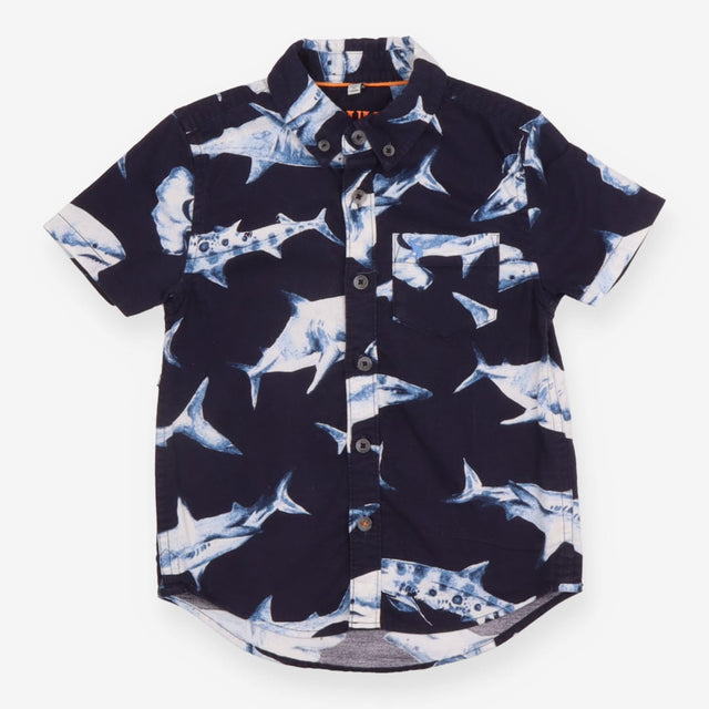 Shirt navy blue SS sharks