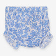 Blue and white floral bloomers