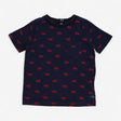 Top Short Sleeve Navy Red Trucks