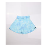 Blue tie dye skirt