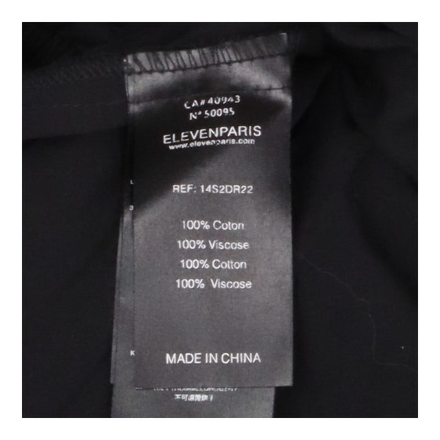 Dress black keyhole back