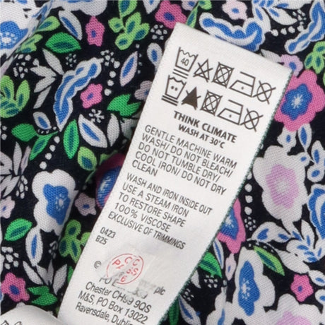 Floral Wrap Midi Dress Ditsy Print