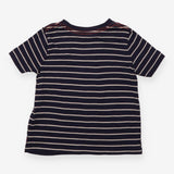 Tee Navy Stripped with Blue Lizard