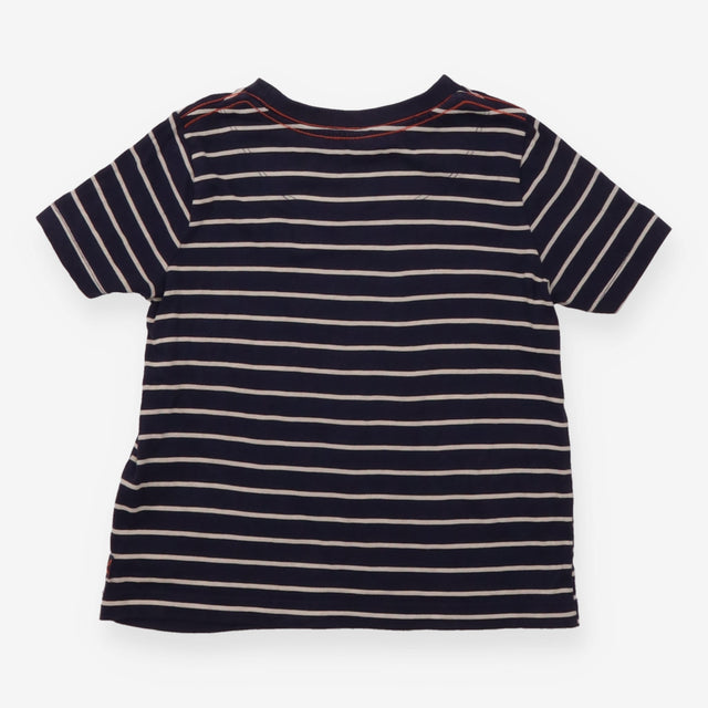 Tee Navy Stripped with Blue Lizard