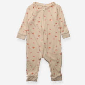 Pink star sleepsuit