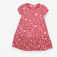 Dress Short Sleeve Pink Enchanted Forrest