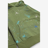 Hoodie Jersey Green Grafitti