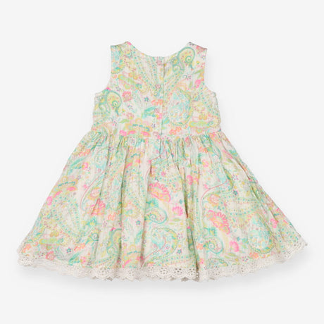 Floral Patter Dress Lace Detail