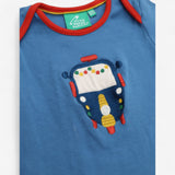 T-Shirt Blue with Tuk Tuk Applique