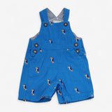 Dungarees Shortie Blue Toucans