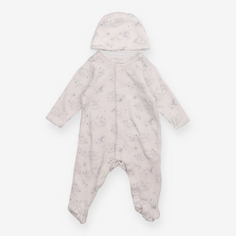 Sleeping Bunnies Sleepsuit and Hat