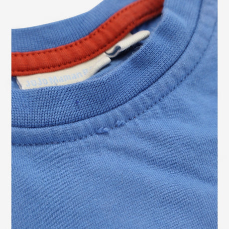 T-shirt Blue Udderly Adorable Cow