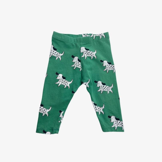 Green Dalmatian Leggings