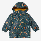 Higher ground waterproof recycled raincoat