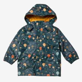 Higher ground waterproof recycled raincoat