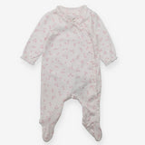 Sleepsuit white frills hearts