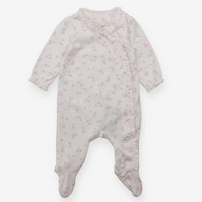 Sleepsuit white frills hearts