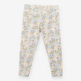 Leggings light blue rabbits