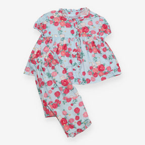 Blue Bunny and Bear Pyjamas 