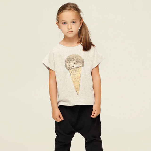 Black Ink Knee Patch Jersey Joggers