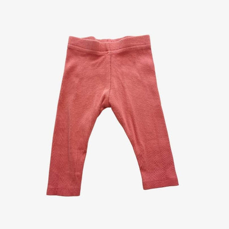 Pink Ribbed Leggings
