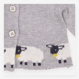 Grey sheep cardigan