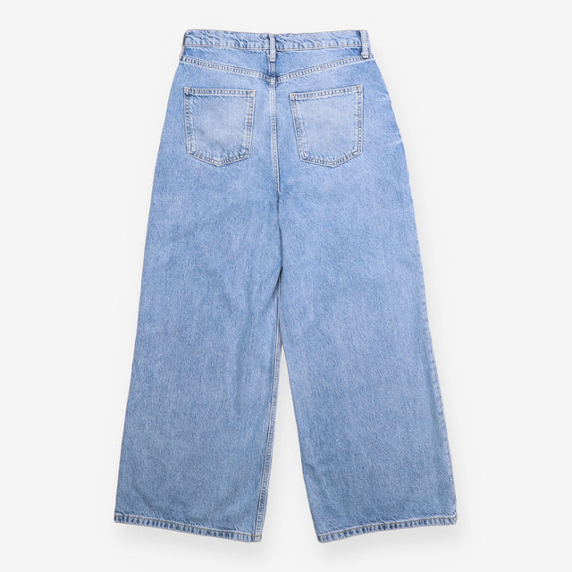 Boden Jeans Wide Leg High Waist Blue Denim